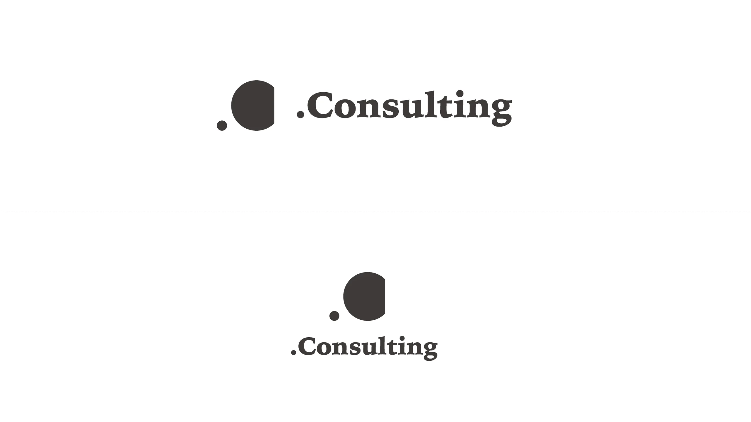 DotConsulting ロゴデザイン 制作画像1（株式会社ドットコンサルティング / ロゴ）｜Daichi Watanabe Design Works