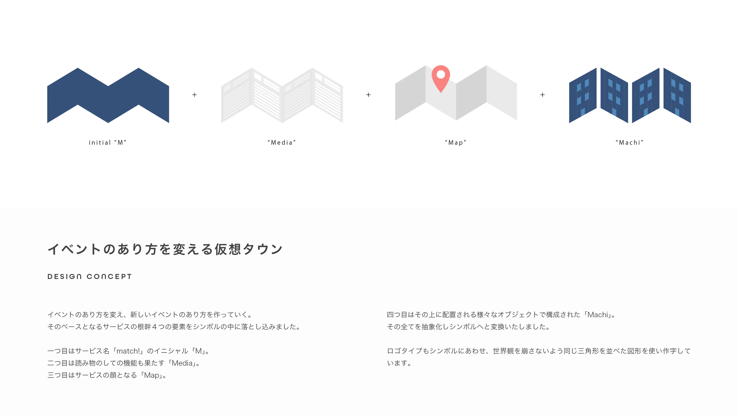 Match! ロゴデザイン 制作画像2(株式会社メディア・ワーク / ロゴ)|Daichi Watanabe Design Works