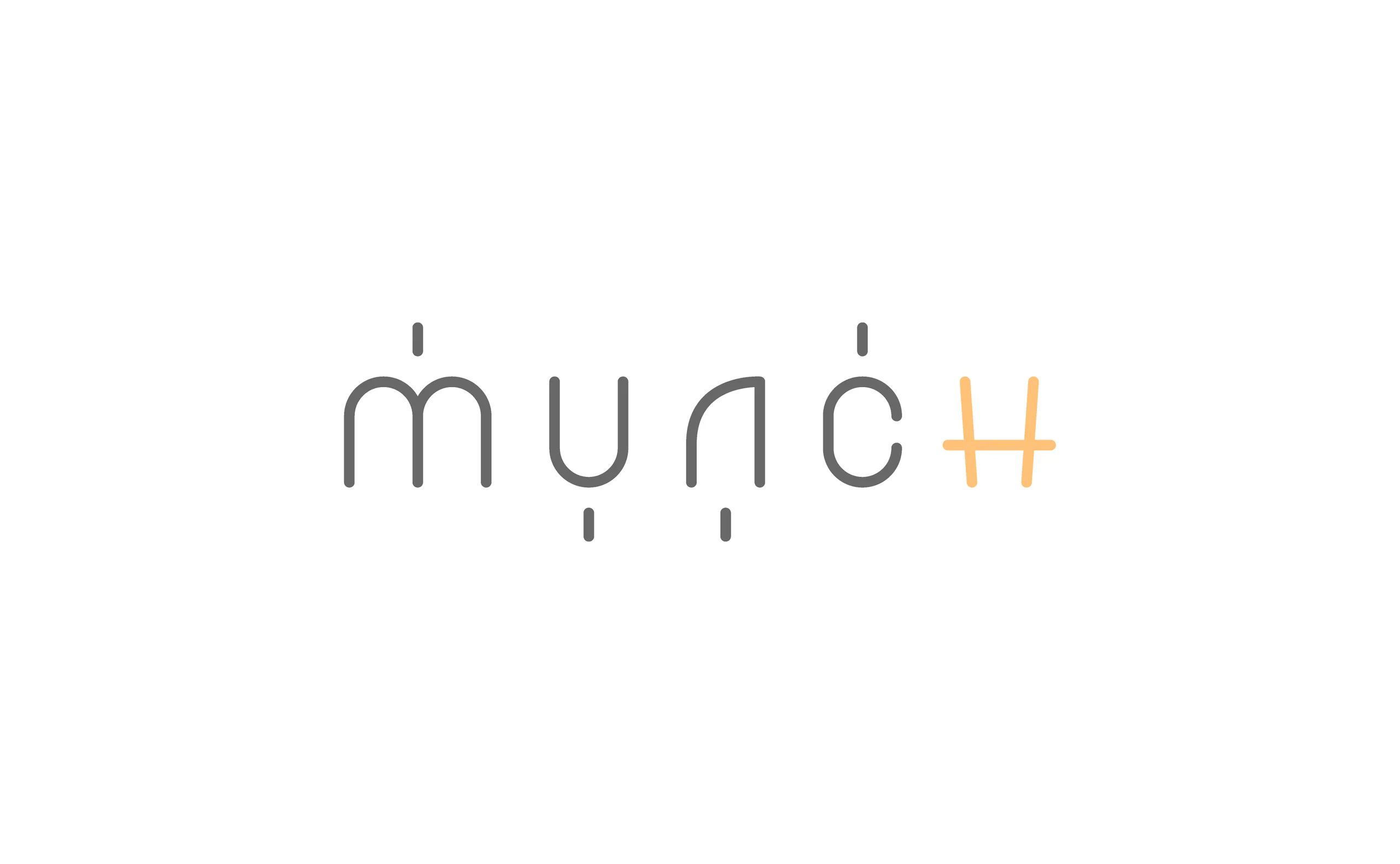 MUNCH ロゴデザイン 制作画像1(合同会社OnTech / ロゴ)|Daichi Watanabe Design Works