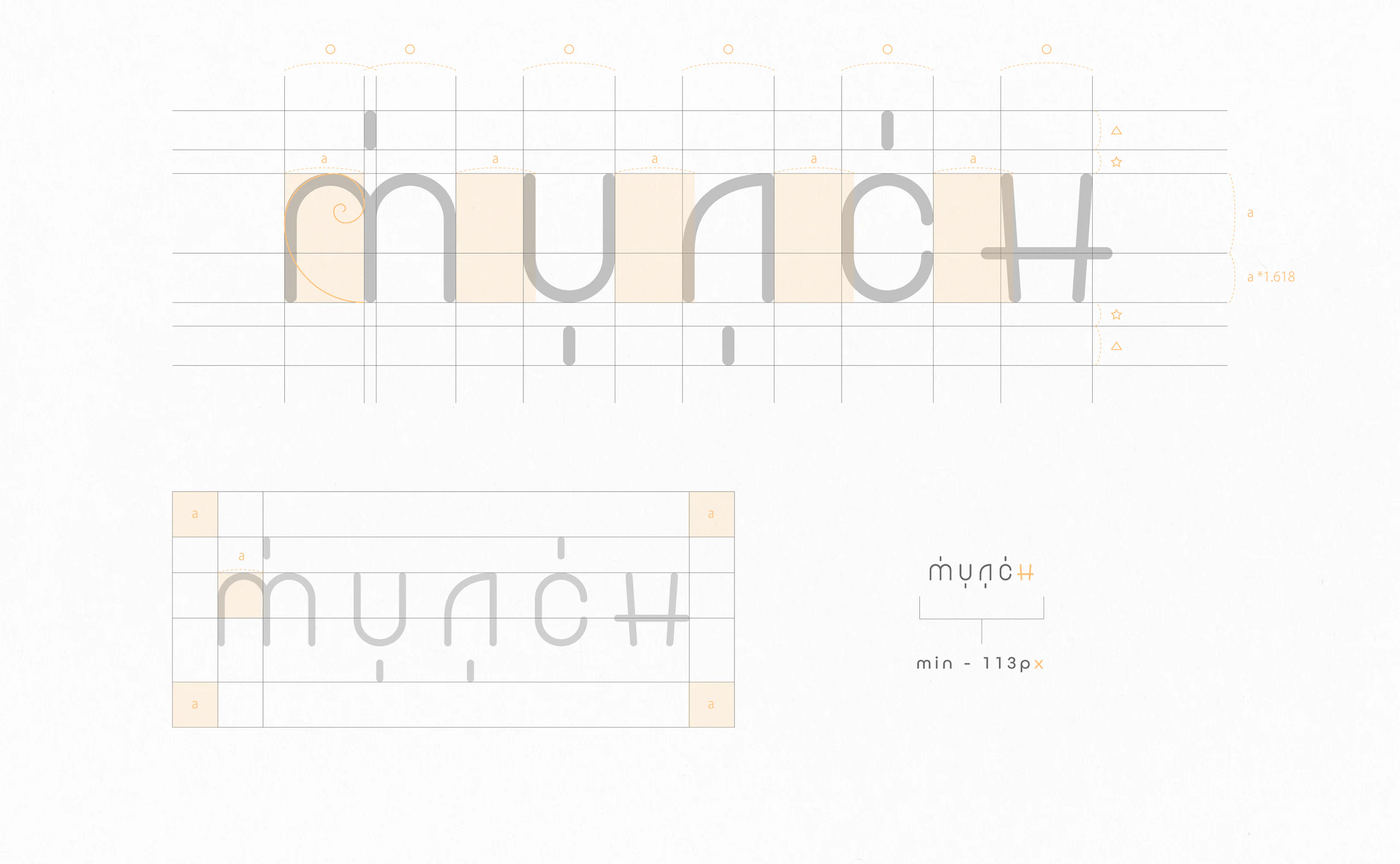 MUNCH ロゴデザイン 制作画像3(合同会社OnTech / ロゴ)|Daichi Watanabe Design Works