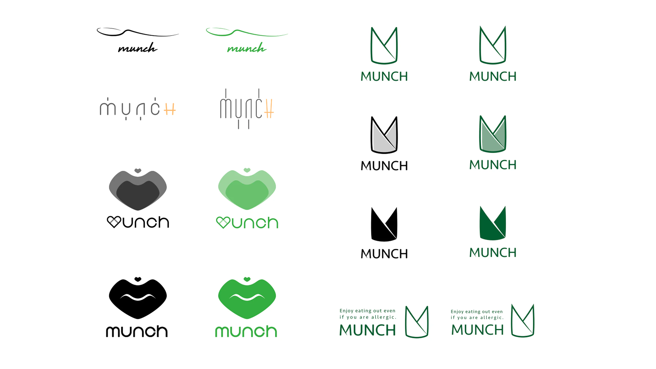 MUNCH ロゴデザイン 制作画像4(合同会社OnTech / ロゴ)|Daichi Watanabe Design Works